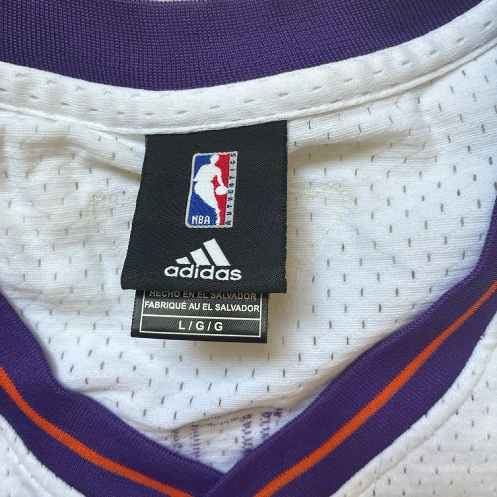 Adidas Phoenix Suns jersey Marion with purple and orange trim size L - Picture 5 of 6